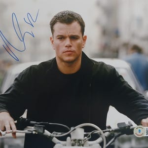 Matt Damon Signed - Etsy