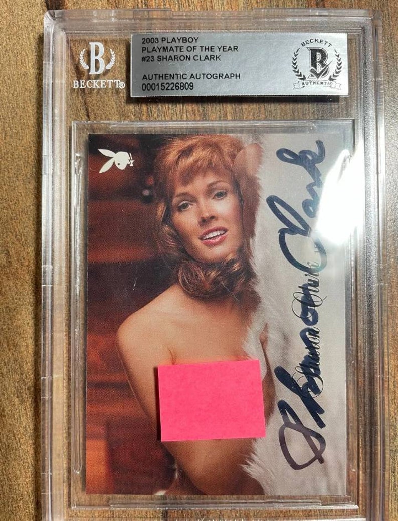 Sharon Clark Signed 2003 Playboy Playmate of the Year 23 - Etsy