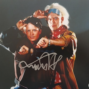 Michael J. Fox Signed 8x10 Photo - Beckett BAS Authentic Autograph