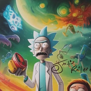 Justin Roiland Signed 8x10 Photo - Authentic Autograph W/ A1COA