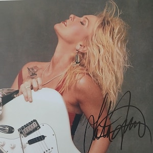 Lita Ford Signed 8x10 Photo - Authentic Autograph W/ A1COA