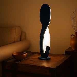 Carolina Table Lamp | Minimalist Handmade Light | Italian Artistic Design for Modern Homes