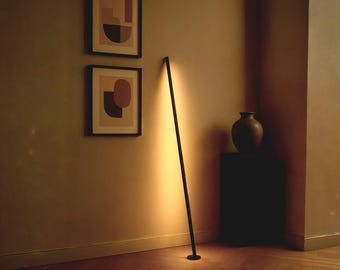 Gica Contra Floor Lamp – Handmade Minimalist Italian Light Sculpture