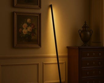 Gica Contra Floor Lamp – Handmade Minimalist Italian Light Sculpture