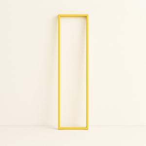 Cornice Floor Lamp minimalist frame light in modern interior indirect warm light CristofaroLuce