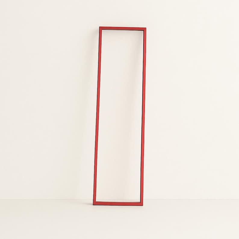 Cornice Floor Lamp minimalist frame light in modern interior indirect warm light CristofaroLuce