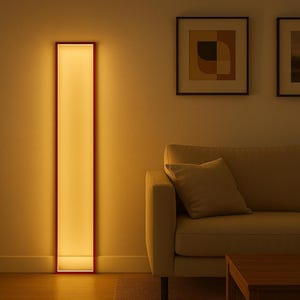 Cornice Floor Lamp | Handmade Minimalist Light Sculpture for Design Lovers
