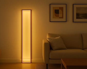 Cornice Floor Lamp | Handmade Minimalist Light Sculpture for Design Lovers