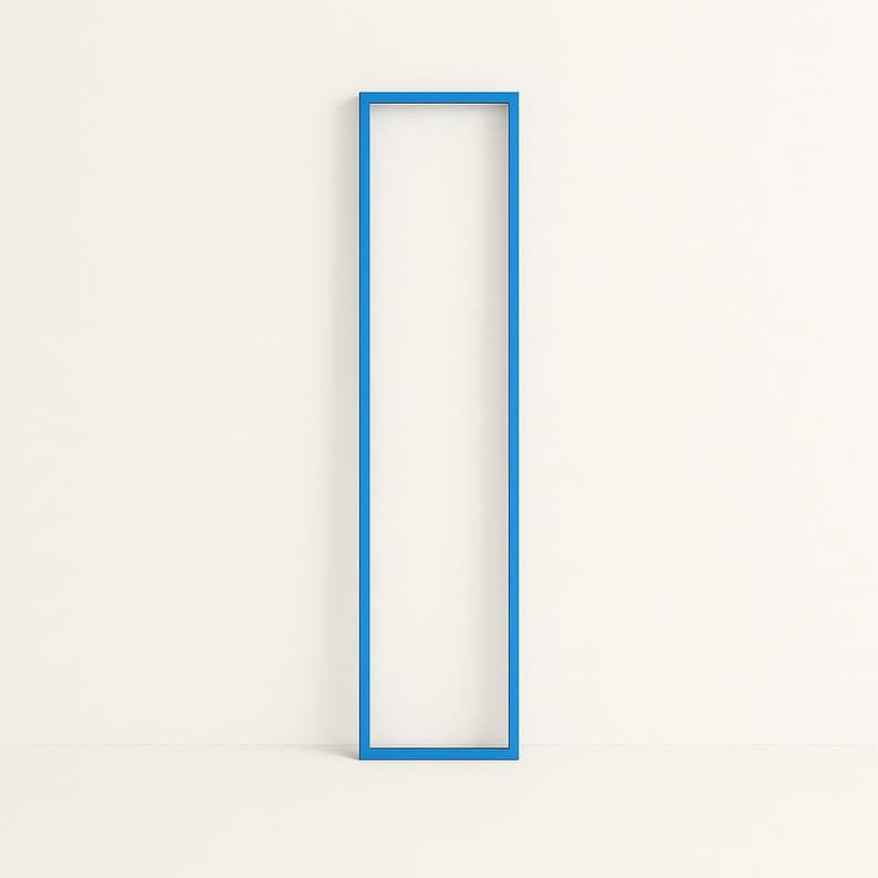 Cornice Floor Lamp minimalist frame light in modern interior indirect warm light CristofaroLuce