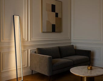 Skulpturale Lampe, Zeitgenössische Stehleuchte für das moderne Zuhause