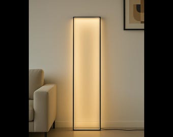 Lámpara de pie ambiental, iluminación contemporánea para interiores modernos / Funciones incluidas