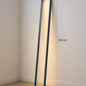 Cornice Floor Lamp minimalist frame light in modern interior indirect warm light CristofaroLuce