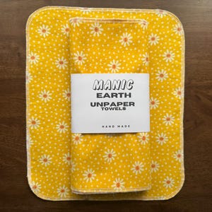 Toalhas de Cozinha Reutilizáveis e Ecológicas sem Papel - Toalhas de Pano Sustentáveis, Substituição de Toalhas de Papel, Presente com Lixo Zero. Casa Verde