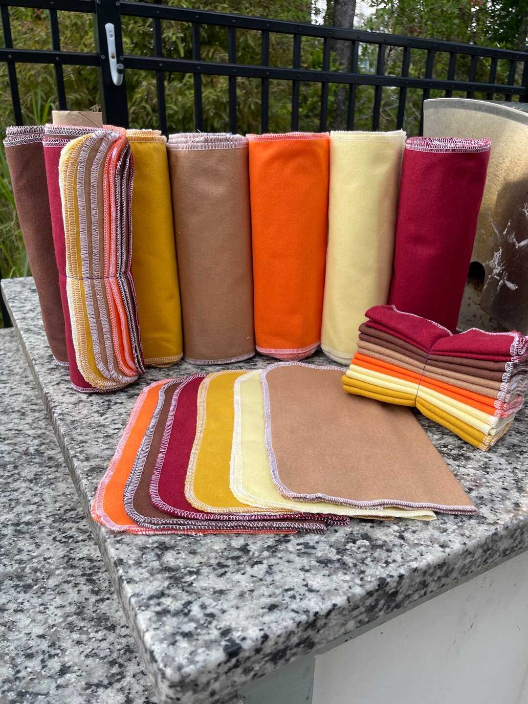 Ecofriendly Reusable Paperless Kitchen Towels Sustainable Cloth Towels