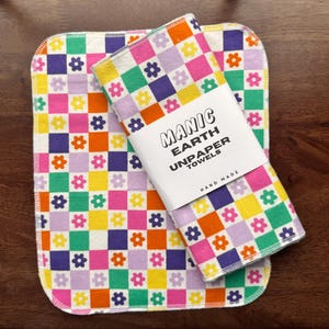 Reusable Cotton Flannel Unpaper Towels: Eco-Friendly Kitchen Cloth