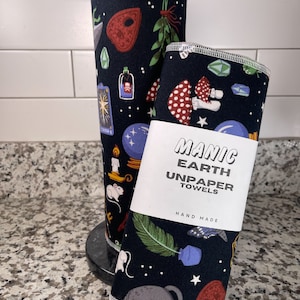 Toalhas de cozinha sem papel reutilizáveis e ecológicas - Toalhas de pano sustentáveis, substituição de toalhas de papel, presente com desperdício zero. Casa verde