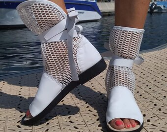 Nine West Open Toe Bootie With Heel - Etsy