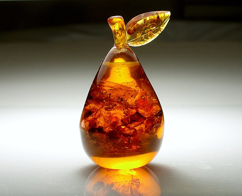 Amber Pear - Etsy
