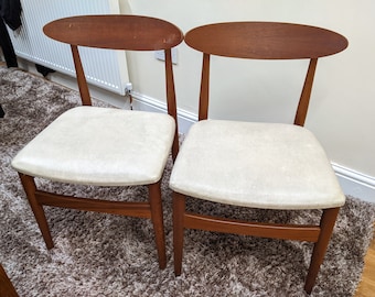 Pair of 1960s dining chairs