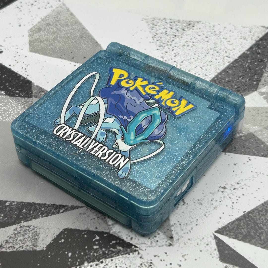 Custom Rayquaza Game Boy Advance SP PS V2 Custom Mod Pokémon | Gameboy