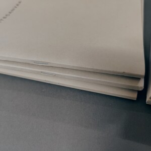 A sustainable 100% Recycled paper with FSC certfied Cover Grid notebook.