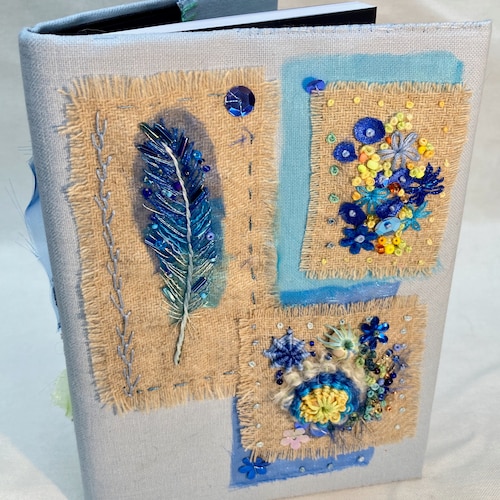 Summer Flora Book Cover Embroidery Kit Etsy