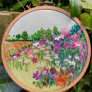 Willowherb Bank Embroidery Kit