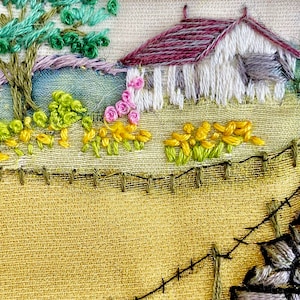 Welsh Cottage Embroidery Kit