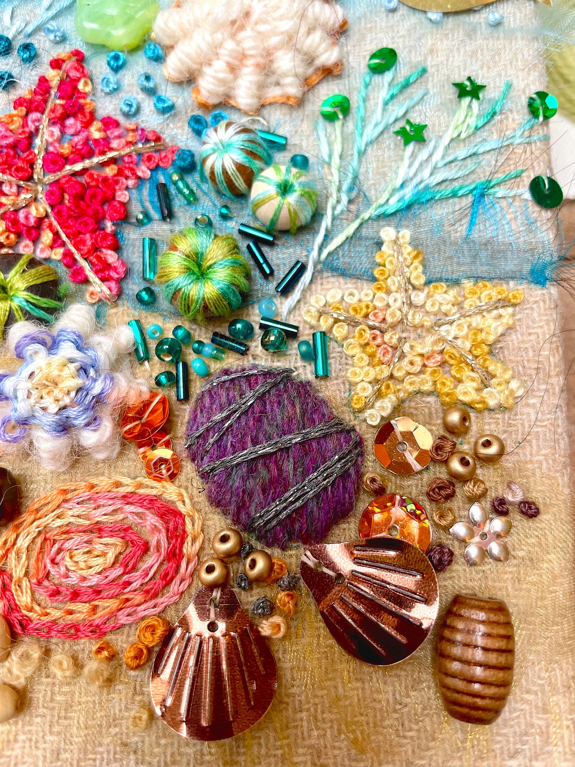 Kit De Broderie Needle Treasures – Aviary Wreath – Avec Fil Et Aiguille