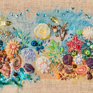 Seaside Treasures Embroidery Kit