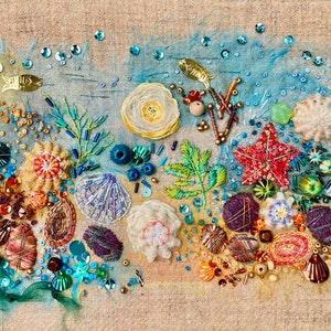 Seaside Treasures Embroidery Kit