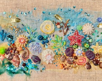 Seaside Treasures Embroidery Kit