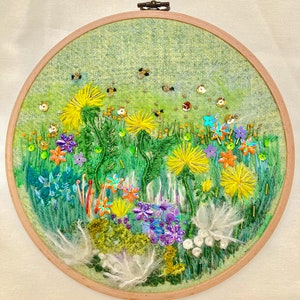 Dandelions in the Sunshine Embroidery Kit