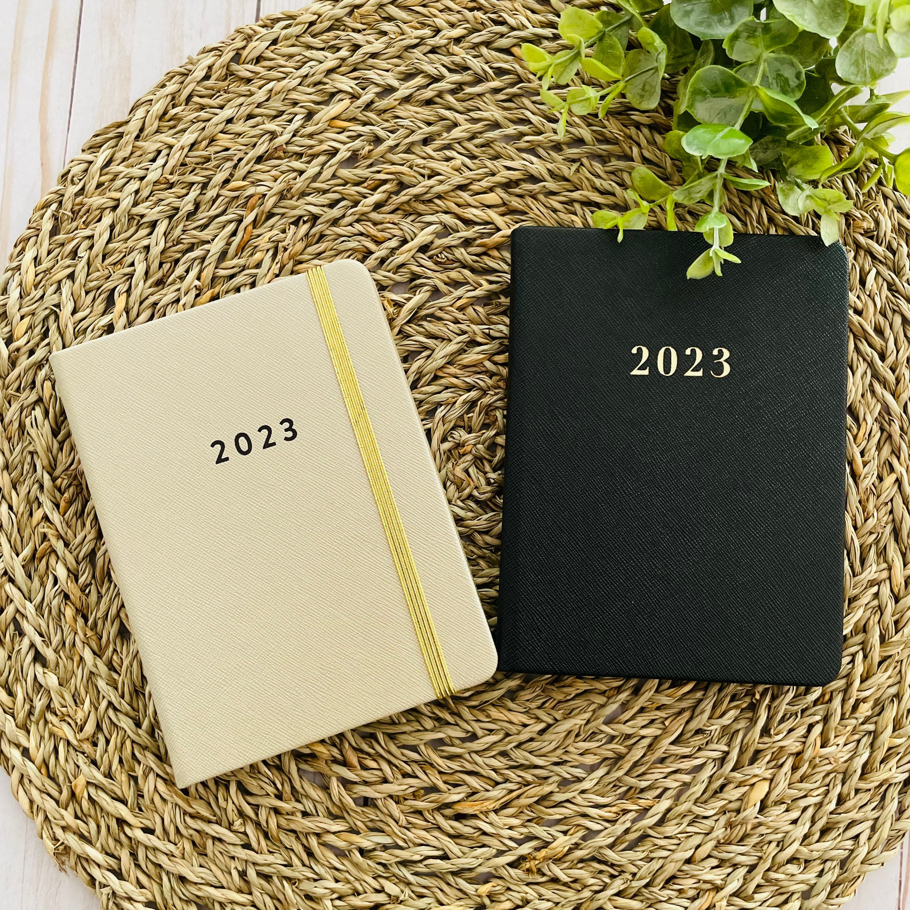 Agenda Card Holder A6 A7 2022 To 2025 Calendar Cover Two Sizes