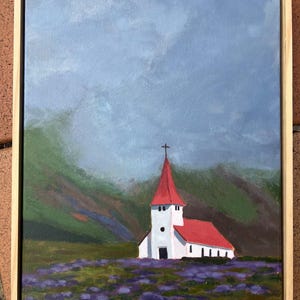 Original Painting- &quot;Church on the hill”