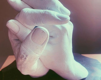 Sculpture, casting, art, love, romance, family