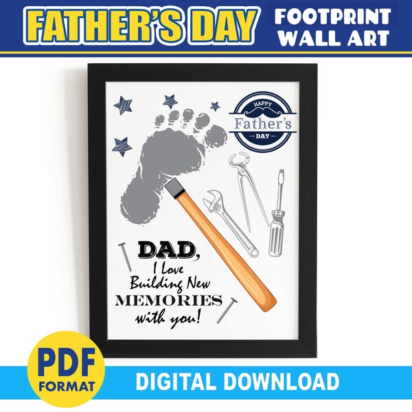 Footprint Hammer Etsy