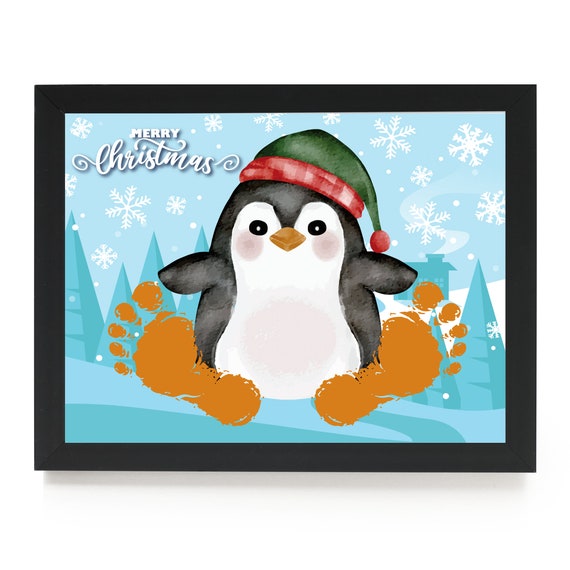 Porte Bas De Noël Pingouin Wee Crafts à Peindre - Neuf Scellé, Prêt Pour Décoration Festive