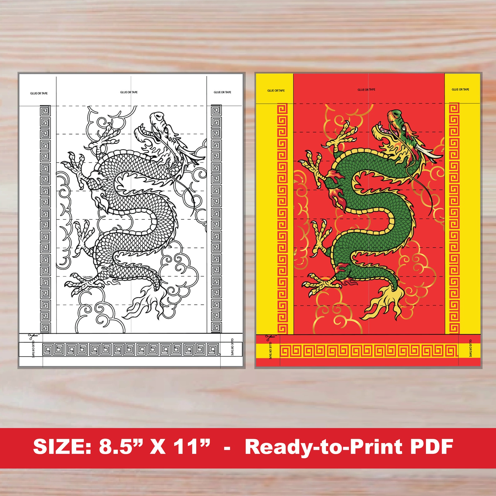 Chinese Lanterns Printable