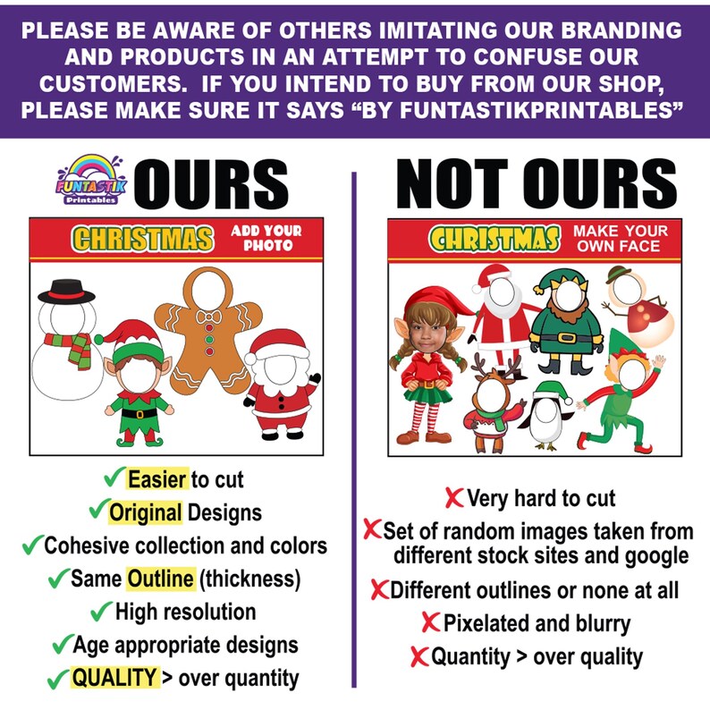 Kerst Voeg je eigen foto toe BUNDEL | PNG Santa elf rendieren sneeuwpop Notenkraker foto toevoegen, clipart | Prikbord klasdecor afbeelding 7