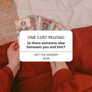 Zit er nog iemand tussen mij en hem? Een kaart. Intuïtieve metaforische kaart, dezelfde dag. Gratis online verzending.