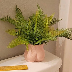Cheeky Butt Planter Vase with Drainage, Female Body Buttcheeks Pot, Big Booty Modern Boho Plant Decor Feminist