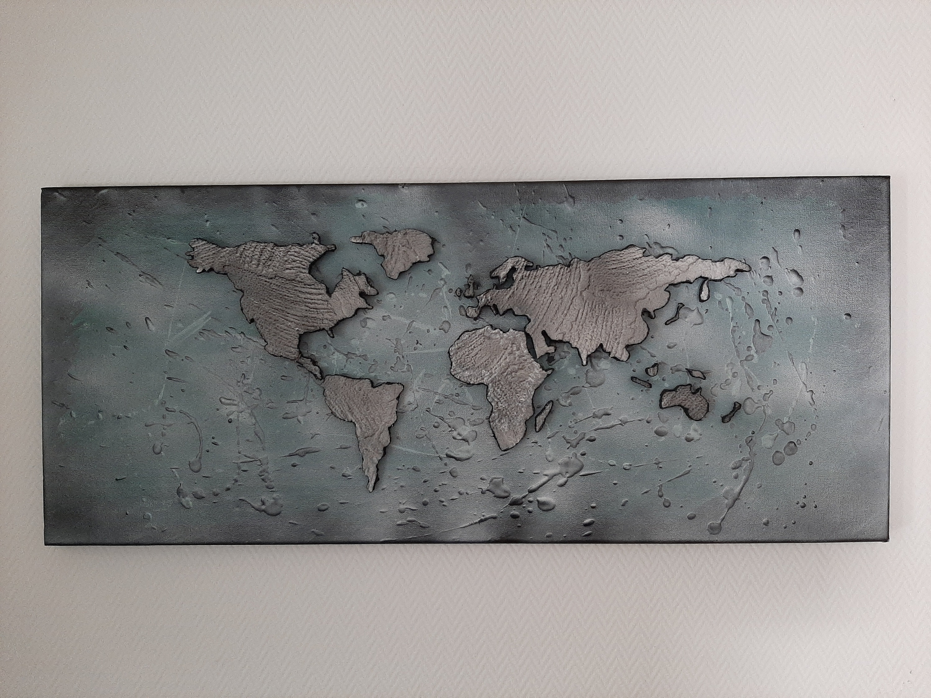 Map Monde Polystyrène