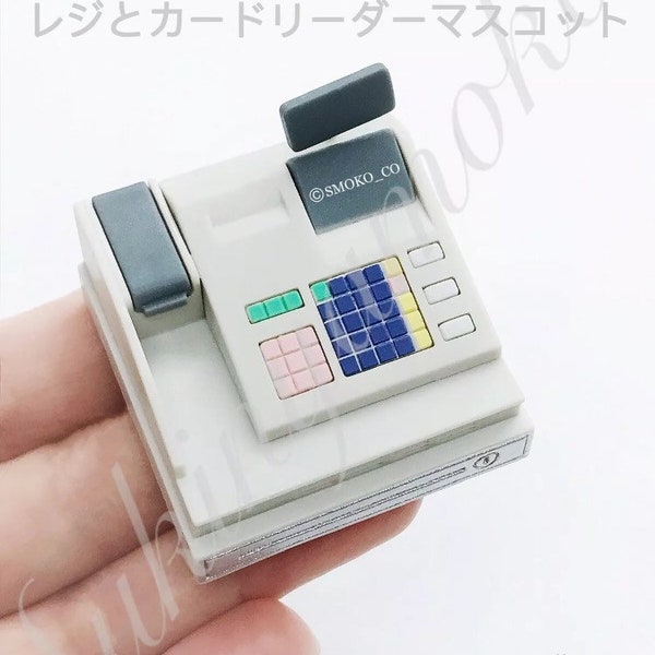 JDream Gashapon Mini DreamiyMart - No. 3 Cash Register - White Miniature Size