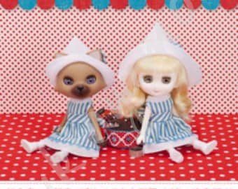 2010 Japanese Dolly Dress Clothing Sewing Patterns eBook-PDF Tedukuri No Chiisana Oyofuku Tsujoban, Instant Download Japanese Text