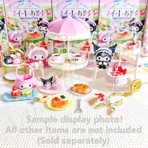 2024 Popular Miniature Dollhouse Collection: RE-MENT Sanrio My Melody Kuromi Sweet Tea Party (Rement) - Single Box