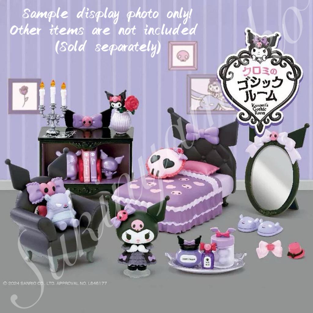 黒天の水将 レィミーナ　4枚セット⑤ 2024 Popular Miniature Collection: RE-MENT Rement Sanrio Kuromi's