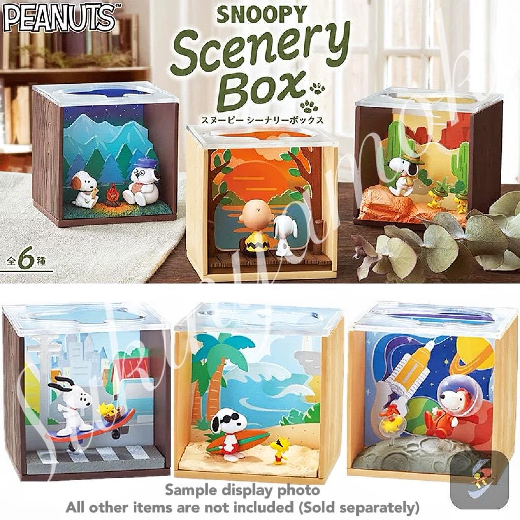 2024 Popular Miniature Dollhouse Collection: RE-MENT SNOOPY