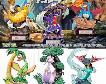 2024 Popular Miniature Collection: RE-MENT Pokemon Pocket Statue Dragon Type - Single Box