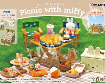 2025 Miniature Dollhouse Collection: RE-MENT Picnic with Miffy  - Single Box